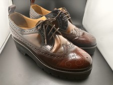 The Office Of Angela Scott Miss Lucy Wingtip Derby In Brown Womens shoes 42 EU