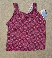 Lands' End Girls Tankini Bathing Suit Top - Size XL 14/16 - New with tags NWT