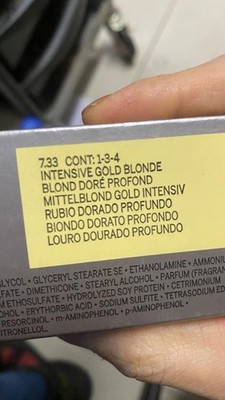 7.33 intensive gold blonde revlon revlonissimo colorsmetique creme color 60ml