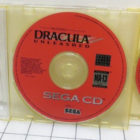 Dracula Unleashed Sega CD TruVideo Video Game - Discs Only