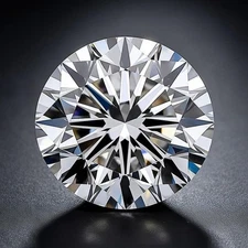 5.00 Ct Round Cut Certified Lab Grown CVD Diamond Natural D Color VVS1 Clarity