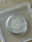 1877 S Seated Liberty Quarter