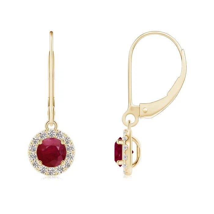 Ruby Earrings