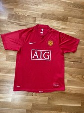 Manchester United Nike 2007 2009 Home Jersey Football Soccer Shirt Size M