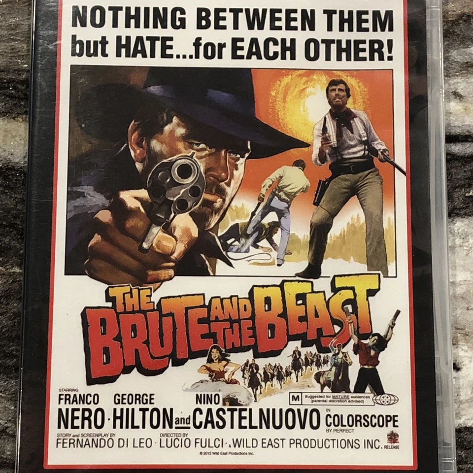 Brute and the Beast DVD Wild East Spaghetti Lucio Fulci Franco Nero New Sealed - Image 2 of 4