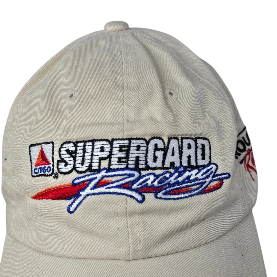Sombrero Jeff Burton Citgo Nascar #99 Gorra Hebilla Correa Trasera Bronceado Roush Racing Foto 2 de 4