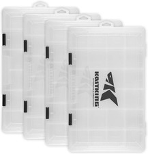 Tackle Boxes, Plastic Box, Plastic Storage Organizer Box with Removable Dividers