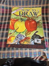 How to Draw by Walter T Foster, vintage Paperback