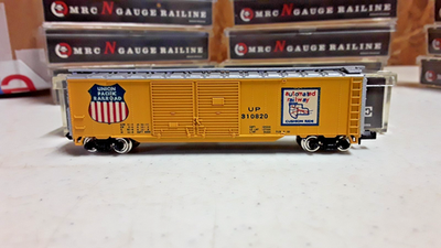 #ad #ad MRC N Gauge Union Pacific 810820 Double Door Box Car item no. 7030 NOS AA 107 $8.95