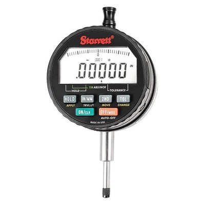 STARRETT F2720AD Electronic Indicator,0.6''/15mm Range 53VE04
