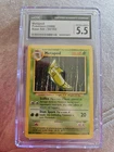 Metapod 54/102 Pokemon Base Set CGC 5.5