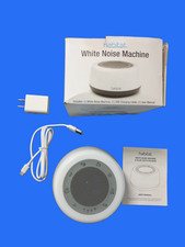 Habitat Noise Machine White Compact With USB Charging Cable