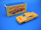 Vintage Lesney Matchbox Series No. 20 Chevrolet Impala Taxi in Original Box