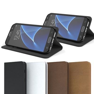 EAZY CASE für Samsung Galaxy S7 Tasche Handytasche Hülle Vintage Schutzhülle