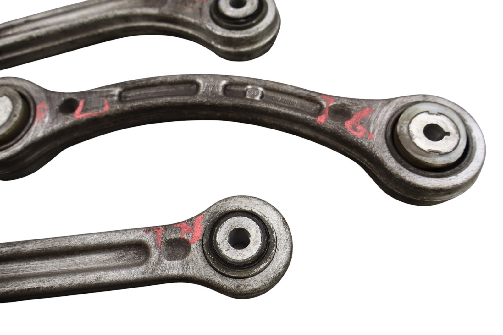 14-17 Maserati Ghibli M157 Rear Left Side Lower Suspension Control Arm Set Oem