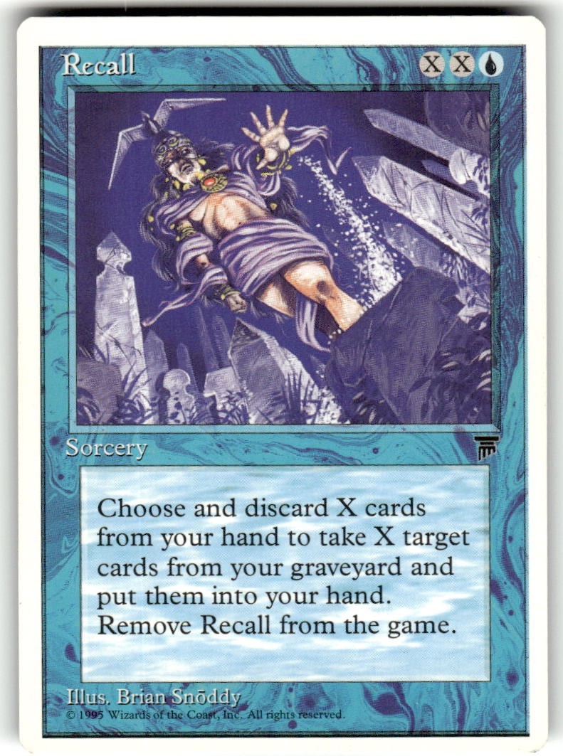 Recall [Chronicles] Magic MTG