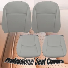 For 2008-2013 Toyota Highlander Driver and Passenger Top & Bottom Seat Cover
