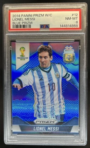 World Cup Lionel Messi 2014 Panini Prizm World Cup Lionel Messi Blue