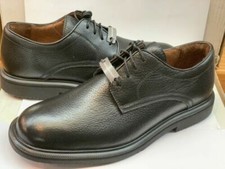 Men's Hush Puppies Style Arrival Oxford Dress Shoe Black Leather Size US 8 EU 41