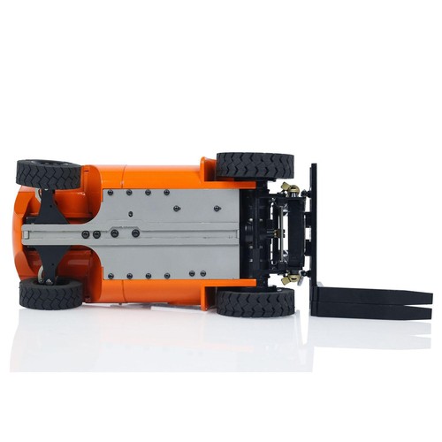 1/14 Hydraulic RC Forklift Wheeled Transfer Car Truck Metal Engineering Vehicles - Picture 11 of 12