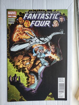Fantastic Four #610 Newsstand 1:50 Rare 708 Copies 1st App Scientist Supreme
