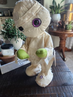 Candy Corn Lane Dancing Mummy Thriller Halloween New With Tag Works!