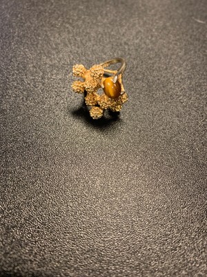 18k Gold Plated Hge Espo Ring Size 7 I Believe Tree Beauty Rare Find Ebay