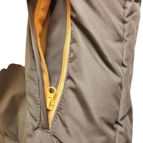 Hooded Puffer Jacket Quilted Lightweight Olive Green Coat - Picture 5 of 8