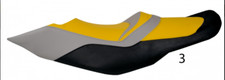 Premium Seat cover for Sea-Doo 2009-2015 RXT IS RXT-X RXT aS X YELLOW GRAY BLACK