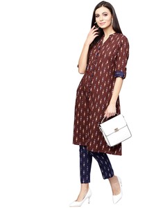 a line kurta dress
