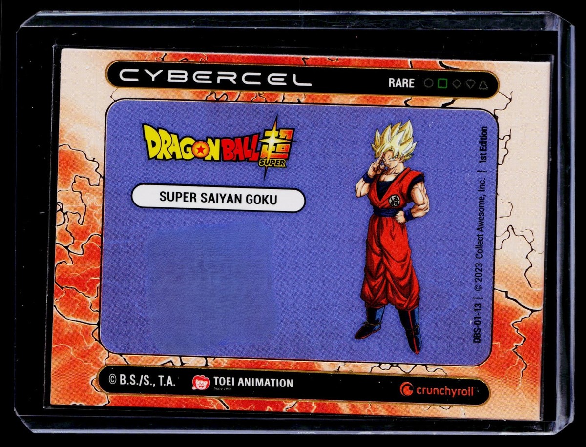 2023 Cybercel Dragon Ball Z Super 1st Edition #DBS-01-13 2023 Cybercel Dragon Ball Z Super 1st Edition #DBS-01-13