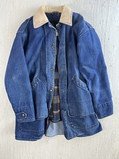 90 s Cambridge Men s Small Jean Jacket Denim Western Native American VTG Rodeo