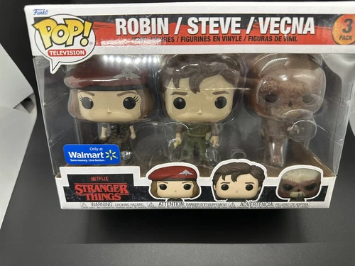 Stranger Things - Robin, Steve & Vecna Funko Pop! 3-pack EXCLUSIVE PRE-ORDER