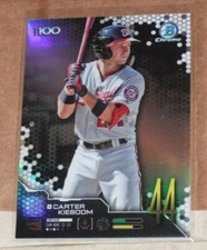 2019 Bowman Chrome Scouts Top 100 Carter Kieboom BTP-44 Washington Nationals  