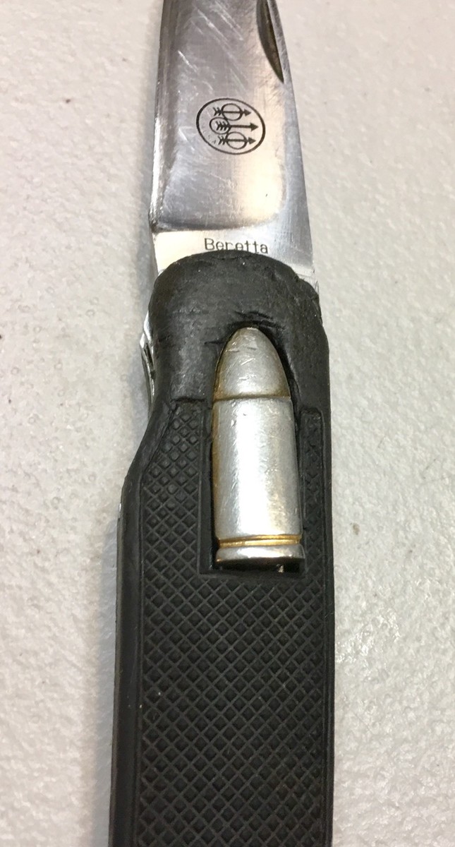 Rare Vintage Beretta Seki Japan Bullet Folding 3 Arrow Logo Rare Vintage Beretta Seki Japan Bullet Folding 3 Arrow Logo