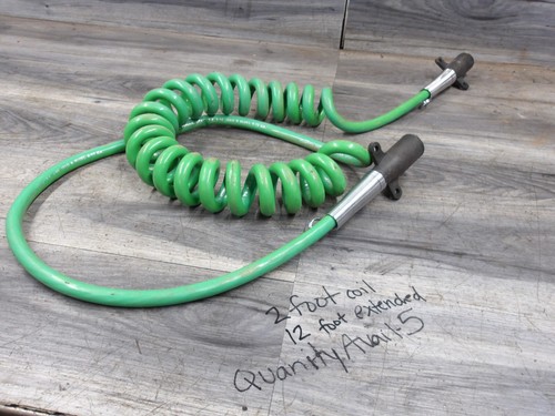 Semi Truck Conductor Cable 7 Prong 12 Gauge Wiring Wire Trailer Hook Up Green