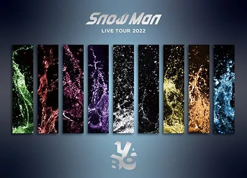 Snow Man LIVE TOUR 2022 Labo. (3 Blu-ray discs) JAPAN Standard