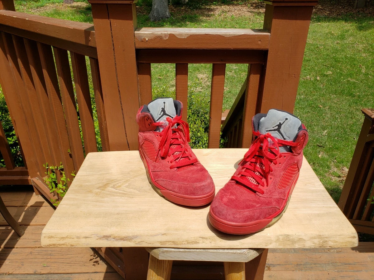 Air Jordan 5 Retro 'Red Suede