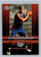 2003 Upper Deck Rookie Exclusives #2 Darko Milicic  Detroit Pistons Rookie