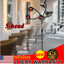 Professional Infrared Hair Dryer Hair Color Processor 5 Heads Red Light US