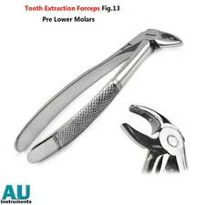 Tooth Extraction Forceps Lower Pre Molars Extracting Teeth Loosen Removal
