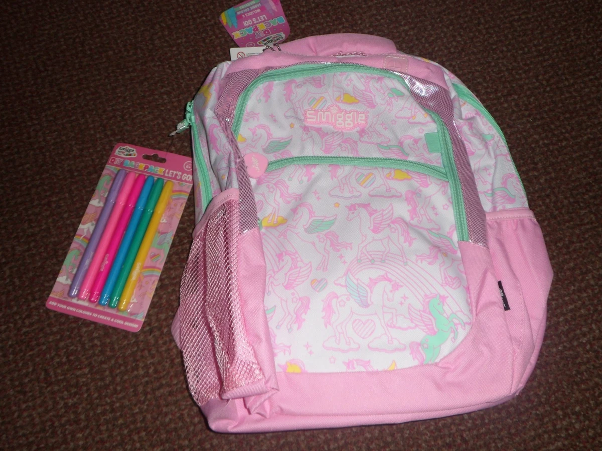 Smiggle unicorn shop backpack