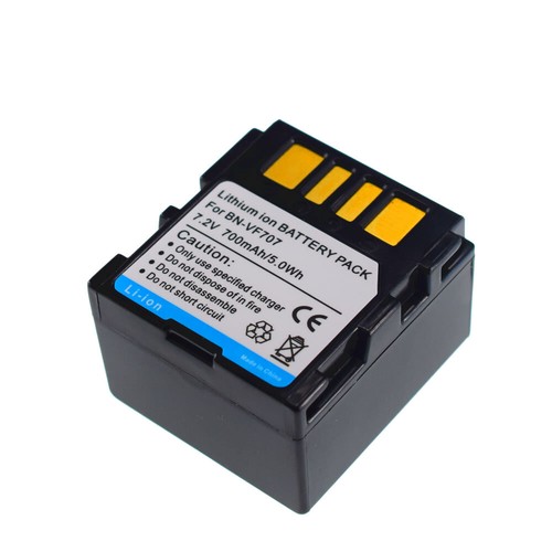 Battery or Charger for JVC GR-DF420EK GR-DF425 BN-VF707U GR-D270EK GR-DF460EK - Picture 13 of 29