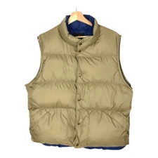 Vintage LL Bean Outdoors 90s Down Puffer Vest Men’s Large Snap Front Pockets