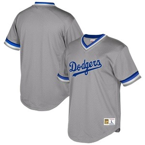 la dodgers grey jersey