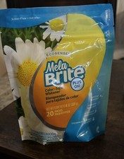 NEW Sealed Melaleuca Ecosense MelaBrite Plus Oxi Color Safe Whitener 20 Packs