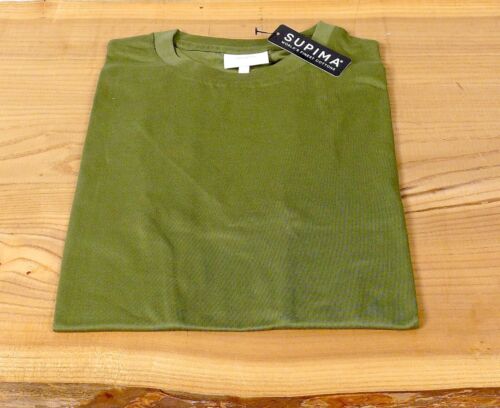 Original favorites Mens Green  American  Grown 100 % Supima Cotton T Shirt NWT - Afbeelding 1 van 1