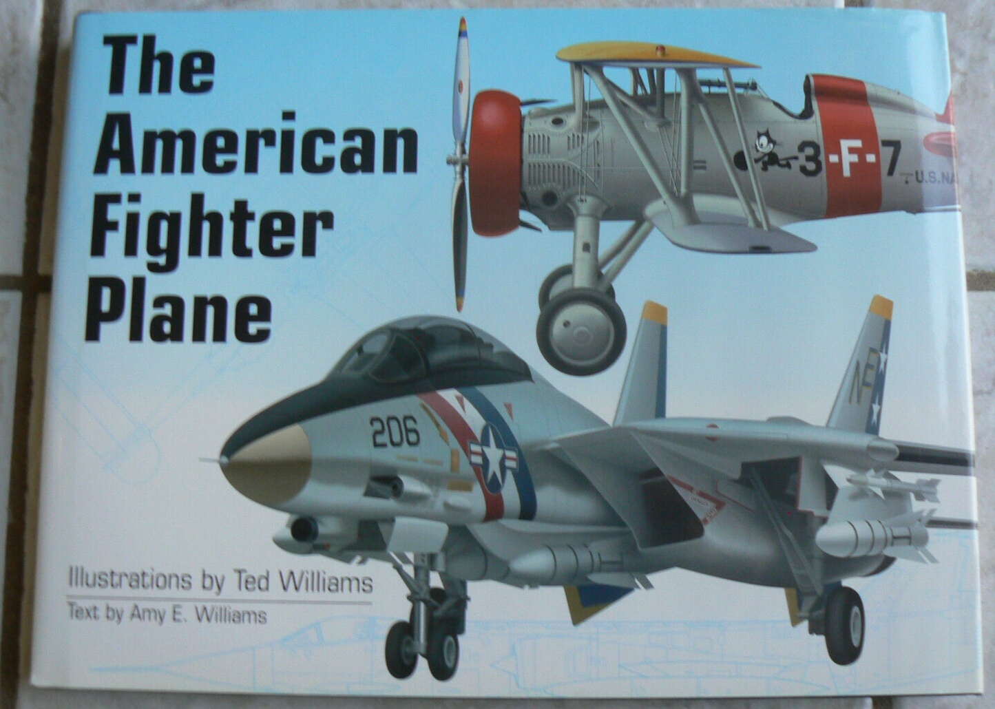 Ted Williams American Fighter Plane HC DJ Warbird History Book  