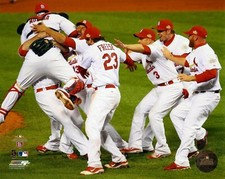 St. Louis Cardinals 2011 World Series Celebration 11x14 Baseball Photo #1