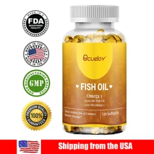 Omega 3 Fish Oil Capsules 3000 Mg EPA & DHA 120 Capsules